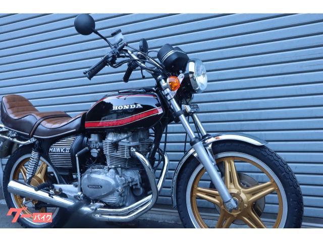 ホンダ ホークII CB400T カクタンク エンジンオーバーホール