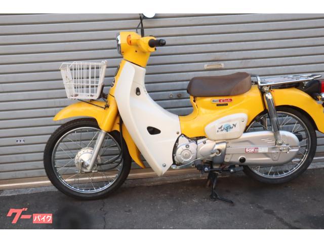 ホンダ スーパーカブ50 AA09 黄色 LEDライト 4速 セル付き