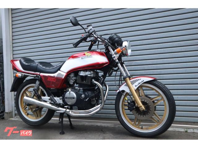 CB400D CB400N ホークスリー裏コム　トリプル ホンダ CB400N 裏コム 中部限定カスタムペイント タックロール