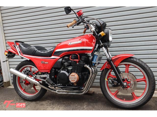 カワサキ Z400GP レストア車 外装ニューペイント LOSER管