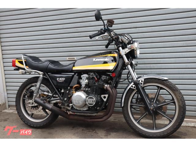 Z400FX 外装 タイガーカラー カワサキ Z400FX 国内物 タイガーカラー外装新品 リア5本