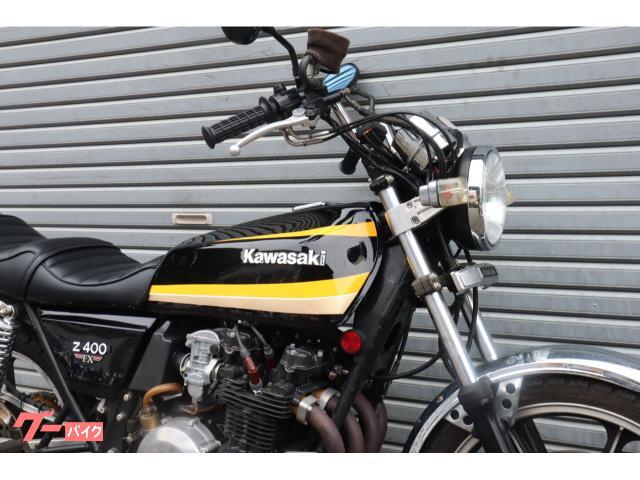 カワサキ Z400FX 国内物 タイガーカラー外装新品 リア5本