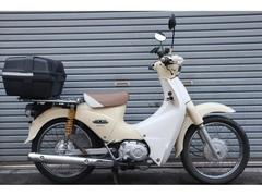 ホンダ　スーパーカブ１１０　ＪＡ０７モデル　４速　セル付き　ハイパワーモデル　クリーム色　リアボックス付き