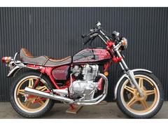 ホンダ　ホークIIＣＢ４００Ｔ　フルレストア　ＮＣエンジン　オーバーホール済み　カスタムペイント　クロスメガホン　シート新品　サンパチテール