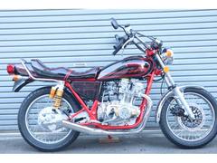 スズキ　ＧＳ４００　フルレストア　エンジンオーバーホール　黒赤　フレンズ管　初期型　カラーズペイント　メッキ多数