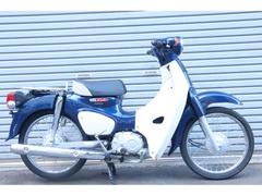 ホンダ　スーパーカブ５０　ＡＡ０９モデル　最終型　４速　セル付き　ＬＥＤライト　紺色　１７インチホイール　ノーマル車