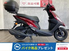 ヤマハ　ＪＯＧ１２５ｉ　２０２２年モデル　リアキャリア・リアボックス装備