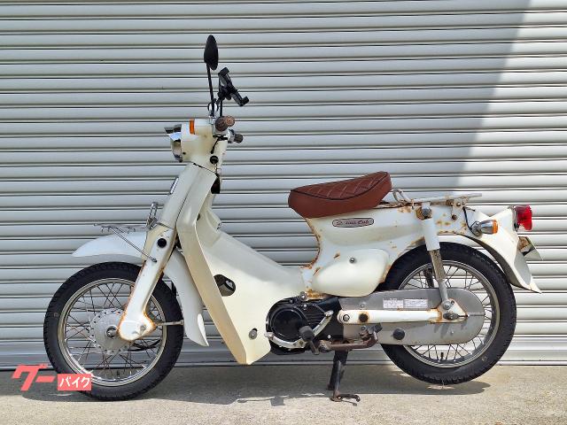 ホンダ リトルカブ 中華110cc遠心クラッチ ブラックエンジン搭載