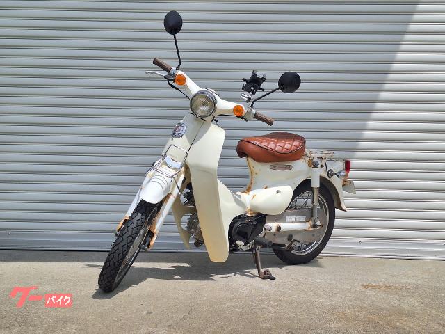 ホンダ リトルカブ 中華110cc遠心クラッチ ブラックエンジン搭載
