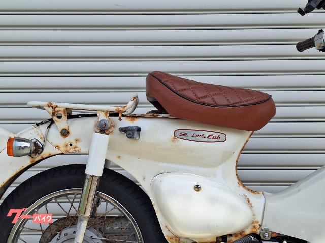 ホンダ リトルカブ 中華110cc遠心クラッチ ブラックエンジン搭載