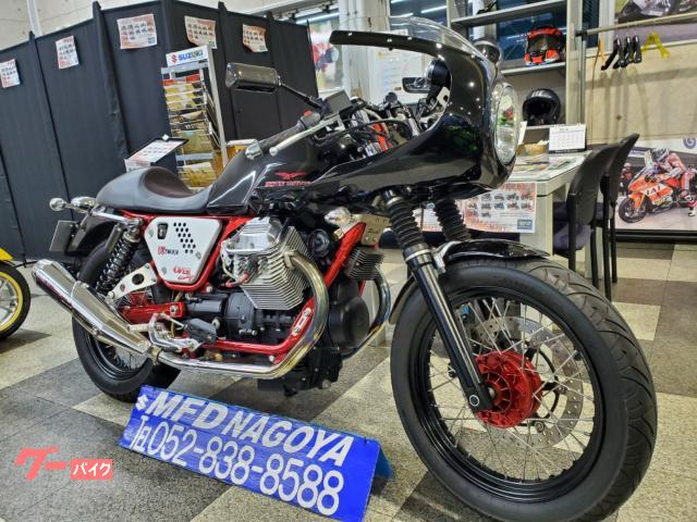 ＭＯＴＯ ＧＵＺＺＩ Ｖ７レーサー ２０１２年モデル カスタム多数 社外ロケットカウルキット装着 ＯＶＥＲ製バックステップなど多数｜モトフィールド  ドッカーズ 名古屋 （ＭＦＤ名古屋） ｜新車・中古バイクなら【グーバイク】