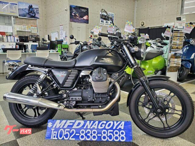 Ｖ７ストーン　モトグッチカフェスタイル　キャストホイール　ベビーフェイスバックステップ　７５０ｃｃ