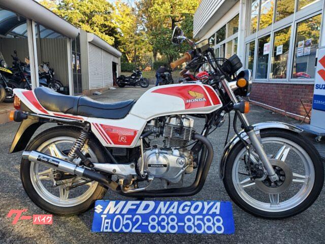 ＣＢ４００Ｎ　Ｒカラー　羽テール　アップハンドル　社外マフラー　マーシャルライト　Ｗディスクブレーキ