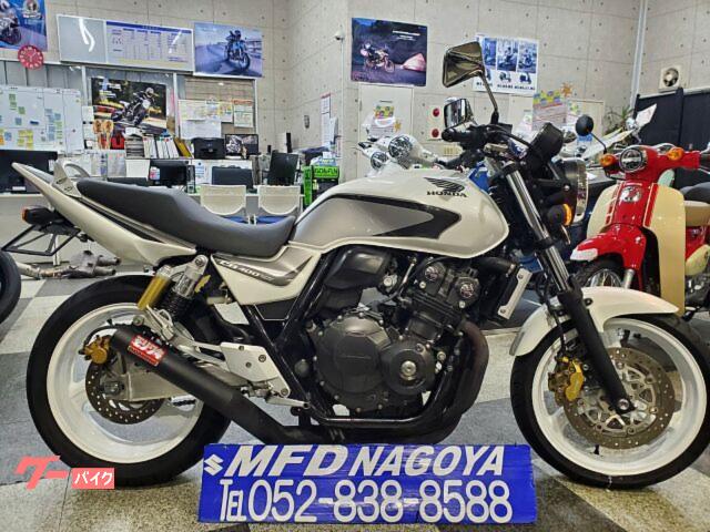 CB400Super Four VTEC Revo NC42モデル ホワイト FI 400cc モリワキマフラー フェンダーレス