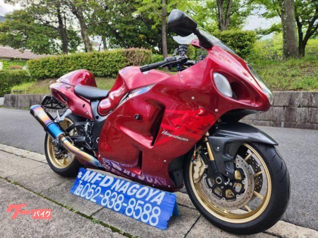 ＧＳＸ１３００Ｒハヤブサ　１型最終モデル　黒フレーム　フルカスタム　ゲイルホイール　ワンバンチタンフルエキなど　１３００ｃｃ