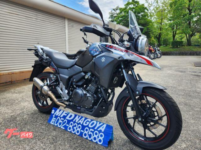 V−ストローム250 250cc アドベンチャーモデル ツーリングツアラー 社外マフラー付き