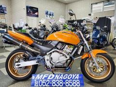 ホンダ　ＨＯＲＮＥＴ　社外フルエキゾースト他カスタム　バックステップ、カーボンリアフェンダー　２５０ｃｃ