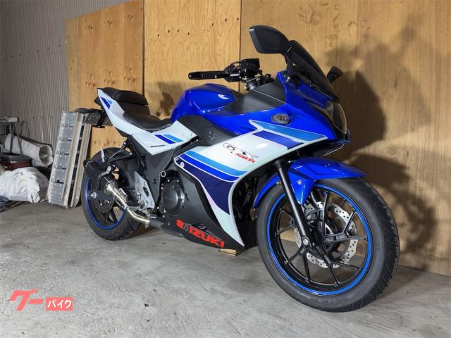 ＧＳＸ２５０Ｒ　ＯＶＥＲエンジンスライダー　ＬＥＤヘッドライト　ＳＰＥＥＤＲＡレバー