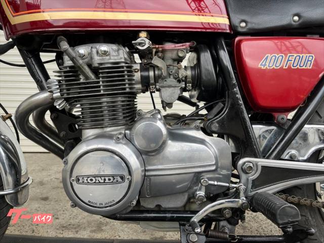 ホンダ CB400F（408cc）赤 輸出専用純正カラー 輸入