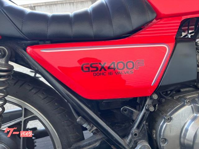 スズキ GSX400F 逆車 赤 輸入新規．国内未登録 AUS001