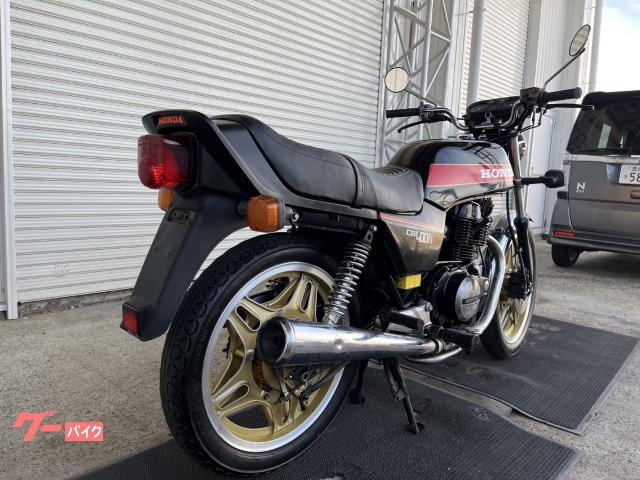 ホンダ CB400N 逆車 黒ホーク Wディスクブレーキ．裏コム