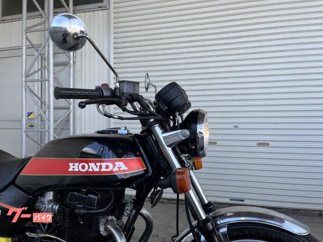 ホンダ CB400N 逆車 黒ホーク Wディスクブレーキ．裏コム