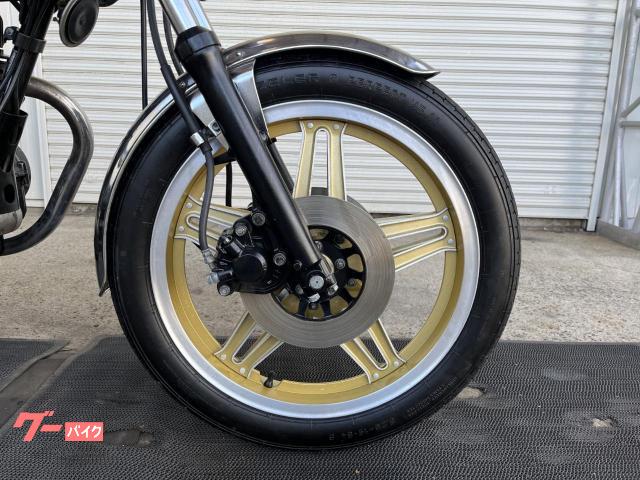 ホンダ CB400N 逆車 黒ホーク Wディスクブレーキ．裏コム