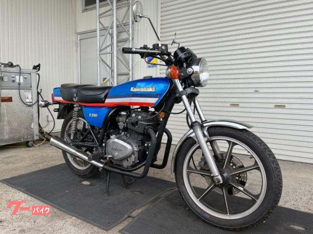 Ｚ２５０ＦＴ　青　逆車　輸入新規国内登録済　自賠責保険１年付　ＡＵＳ００４−１５−０Ｄ６６．