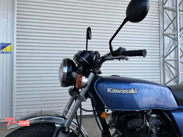 カワサキ Z250FT 逆車 青 輸入新規国内登録済 自賠責保険1年付