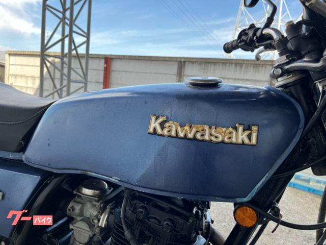 カワサキ Z250FT 逆車 青 輸入新規国内登録済 自賠責保険1年付