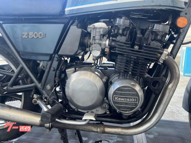カワサキ Z500 逆車 青 輸入新規．国内未登録 AUS005－15