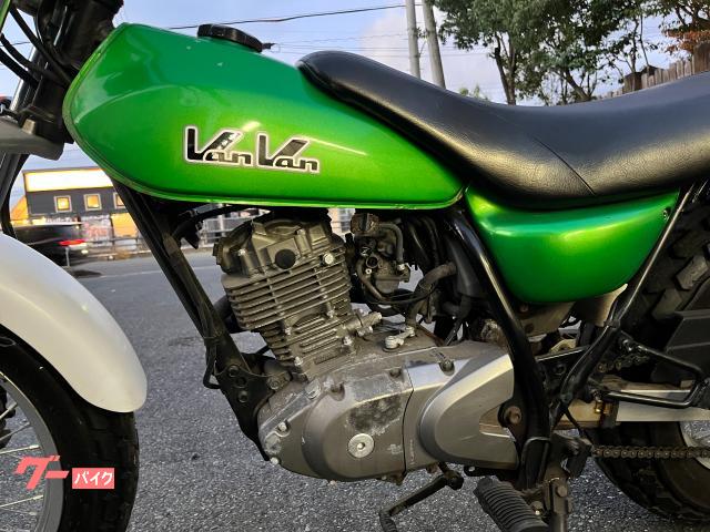 スズキ バンバン200 緑 NH41A VanVan200 JE5