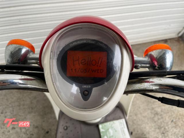 ホンダ クレアスクーピーi 赤 AF55 アイドリングストップ JE7