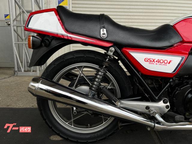 スズキ GSX400F 逆車 赤白 輸入新規国内未登録 AUS008