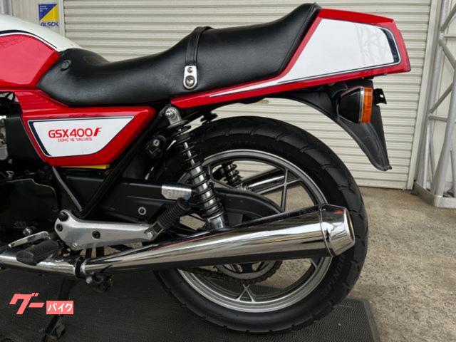 スズキ GSX400F 逆車 赤白 輸入新規国内未登録 AUS008