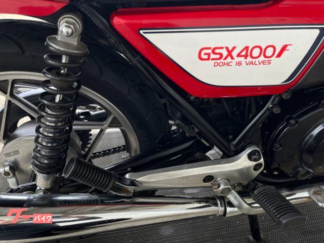 スズキ GSX400F 逆車 赤白 輸入新規国内未登録 AUS008