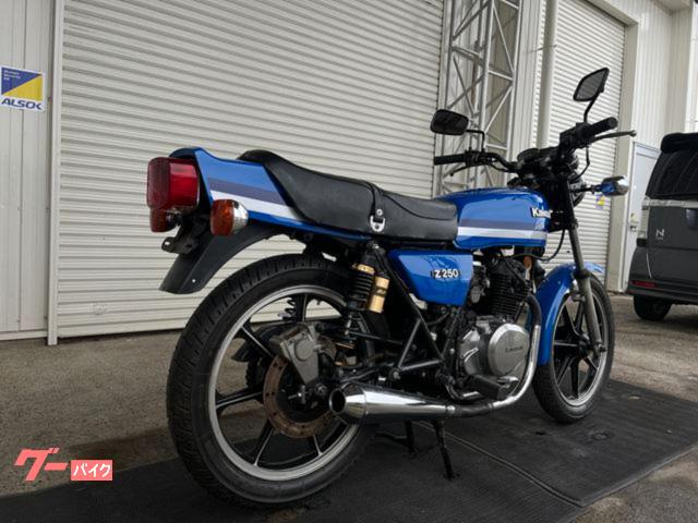 カワサキ Z250FT 青 KZ305AEエンジン 輸入新規国内未登録