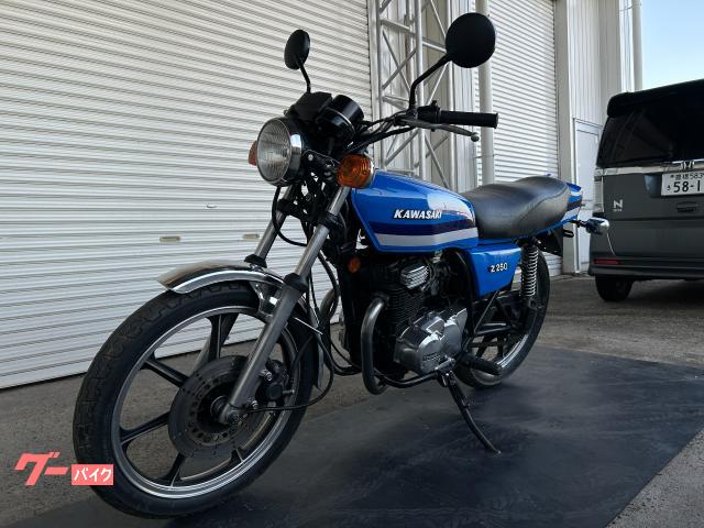 カワサキ Z250FT 青 豪州逆車 AUS008－6－0D52