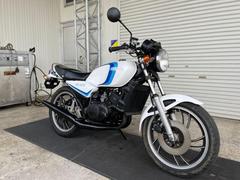 ヤマハ　ＲＺ２５０　４Ｌ３　白青　登録済み　ＪＥ７−０９１０−１−０ＱＱ３．