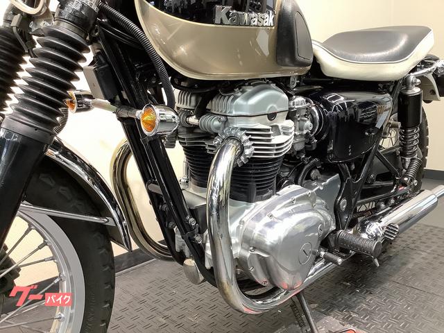 カワサキ W650 社外ヘッドライトステー／ウインカー｜バイク王