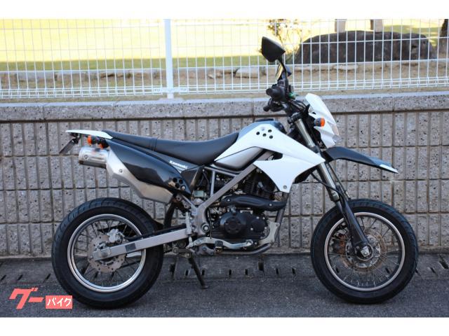 Ｄトラッカー１２５　フロントフォークＯＨ　前後タイヤ交換済み　ツインエアフィルター新品