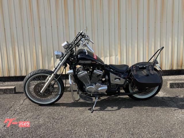 ホンダ スティード400 シングルキャブ化 ソロシート フラット