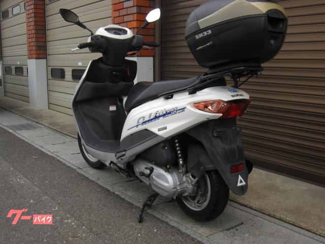 スズキ アドレス125 自賠責・リアボックス付き｜モトマックス