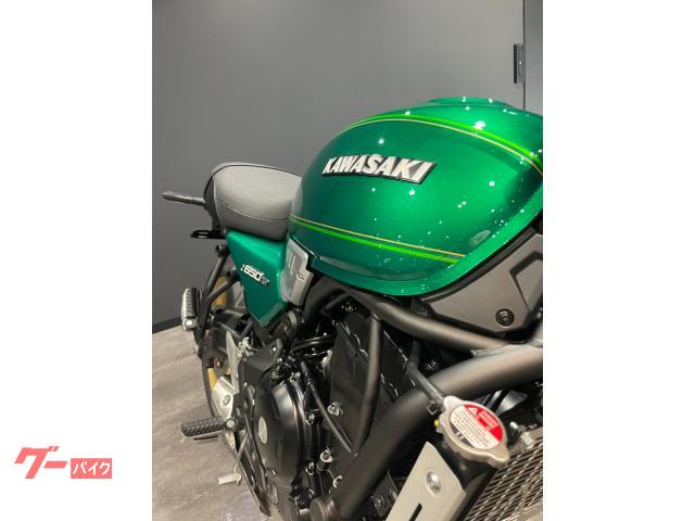 Z６５０RSの緑タンク-