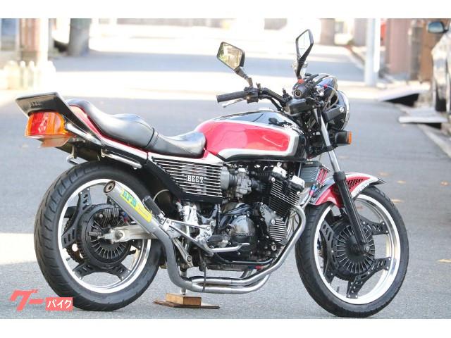 BEET CBX400F 2型 黒赤 美品 ホンダ CBX400F 黒赤2型仕様 フルBEET外装一式