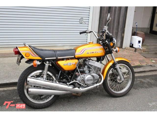 カワサキ ７５０ＳＳ Ｈ２ 初期型 １９７２年 ８０００番 フルノーマル車 エンジンＯＨ済｜旧車専門店  東海オート中川店｜新車・中古バイクなら【グーバイク】