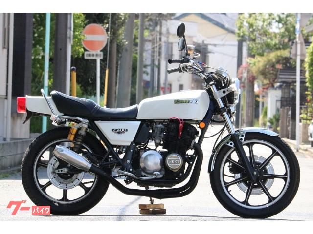 カワサキ Ｚ４００ＦＸ フル国内物 昭和５６年３月登録 Ｅ３ パールホワイト カスタム車両｜旧車専門店  東海オート中川店｜新車・中古バイクなら【グーバイク】