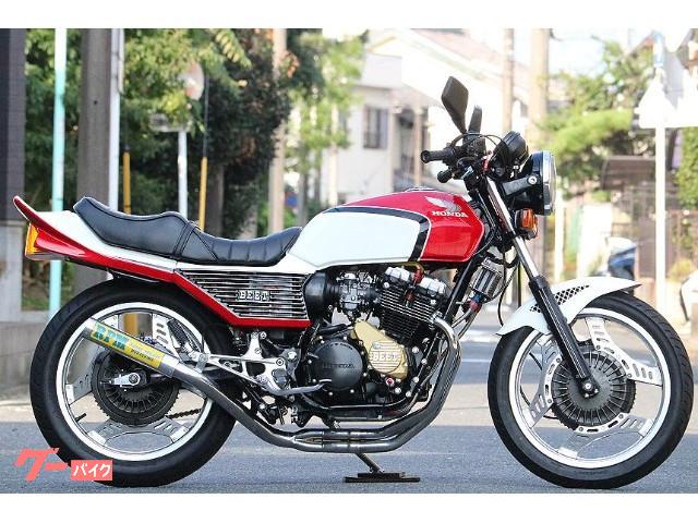 ホンダ ＣＢＸ４００Ｆ フルレストア済 赤白ニューペイント フルＢＥＥＴ 新品ＲＰＭマフラー エンジンＯＨ済み 純正 当時物 新車再生車両｜旧車専門店  東海オート中川店｜新車・中古バイクなら【グーバイク】