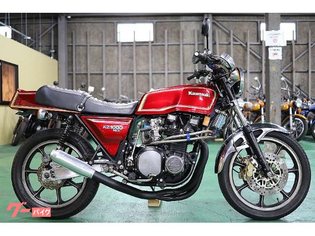 カワサキ ｚ１０００ｍｋii フルカスタム ワインレッド ブレンボ モナカマフラー １９７９年３月 コーションラベル付 ｆｃｒ３３p 正規車両 旧車専門店 東海オート中川店 新車 中古バイクなら グーバイク