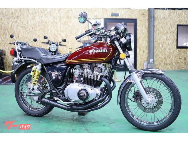ＧＳＸ４００Ｌ　国内物アメザリ　ＧＳ４００仕様　カスタム多数　正規４００登録　ＢＥＥＴ　社外マフラー　昭和５６年３月登録　吸い込み
